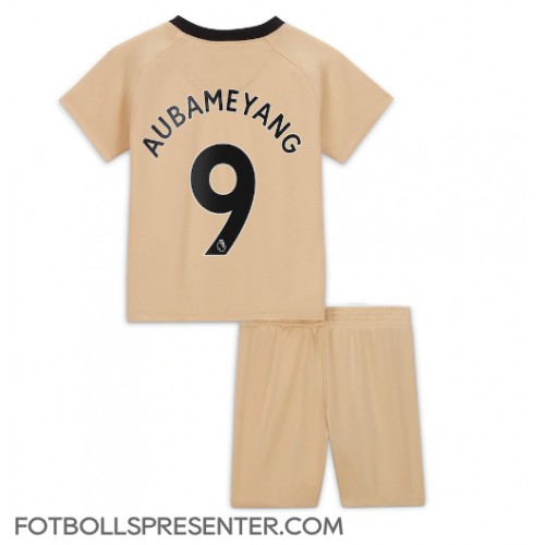 Chelsea Aubameyang #9 Tredje tröja Barn 2022-23 Kortärmad (+ korta byxor)